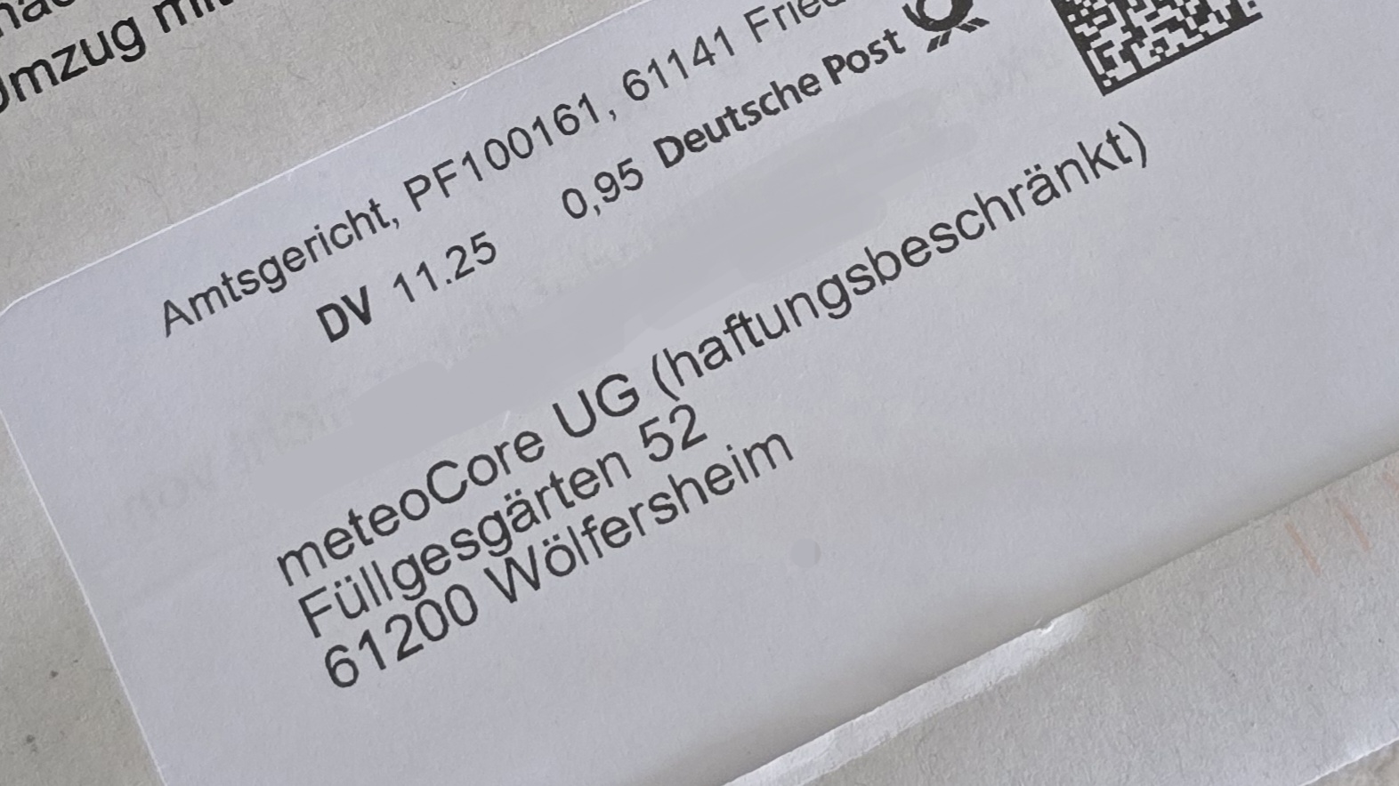 Post vom Amtsgericht