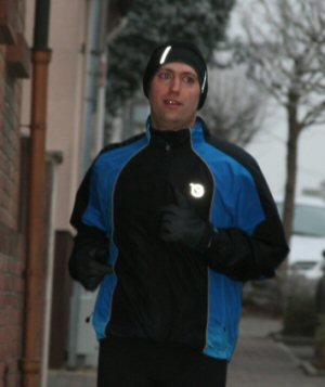 Joggen vor dem Wiegen