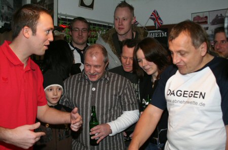 Wiegen vorher