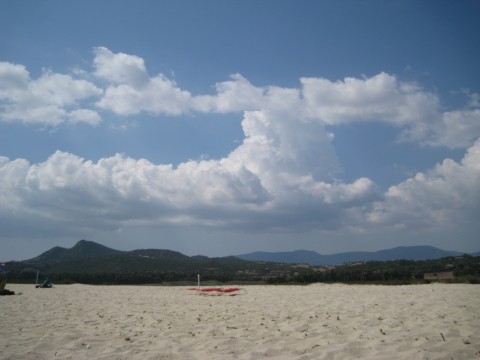 Cumulus Wolken auf Sardinien Cumulus Wolken auf Sardinien
